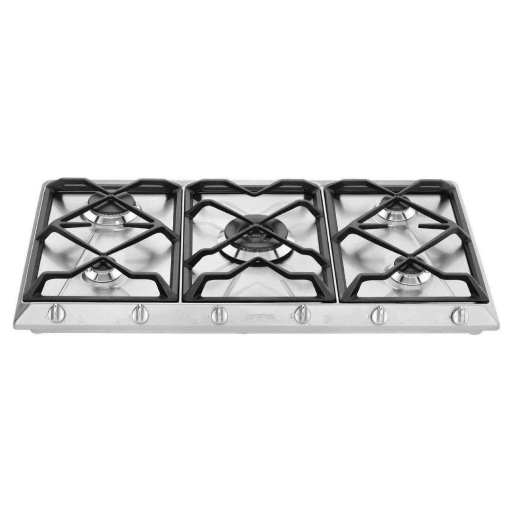 Piano Cottura SMEG 5 Fuochi a gas 90 cm - SRV596GH5