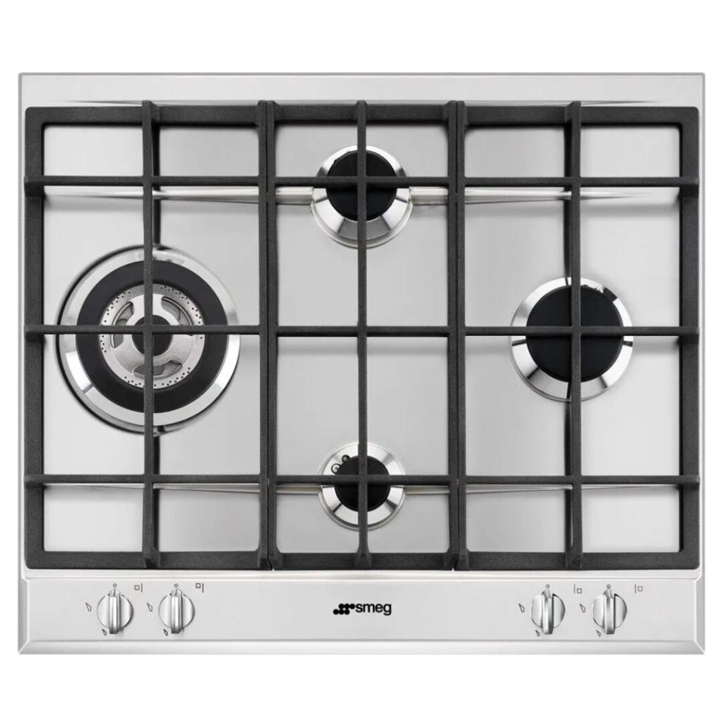 Piano Cottura SMEG 4 Fuochi a gas 60 cm - P261XGH