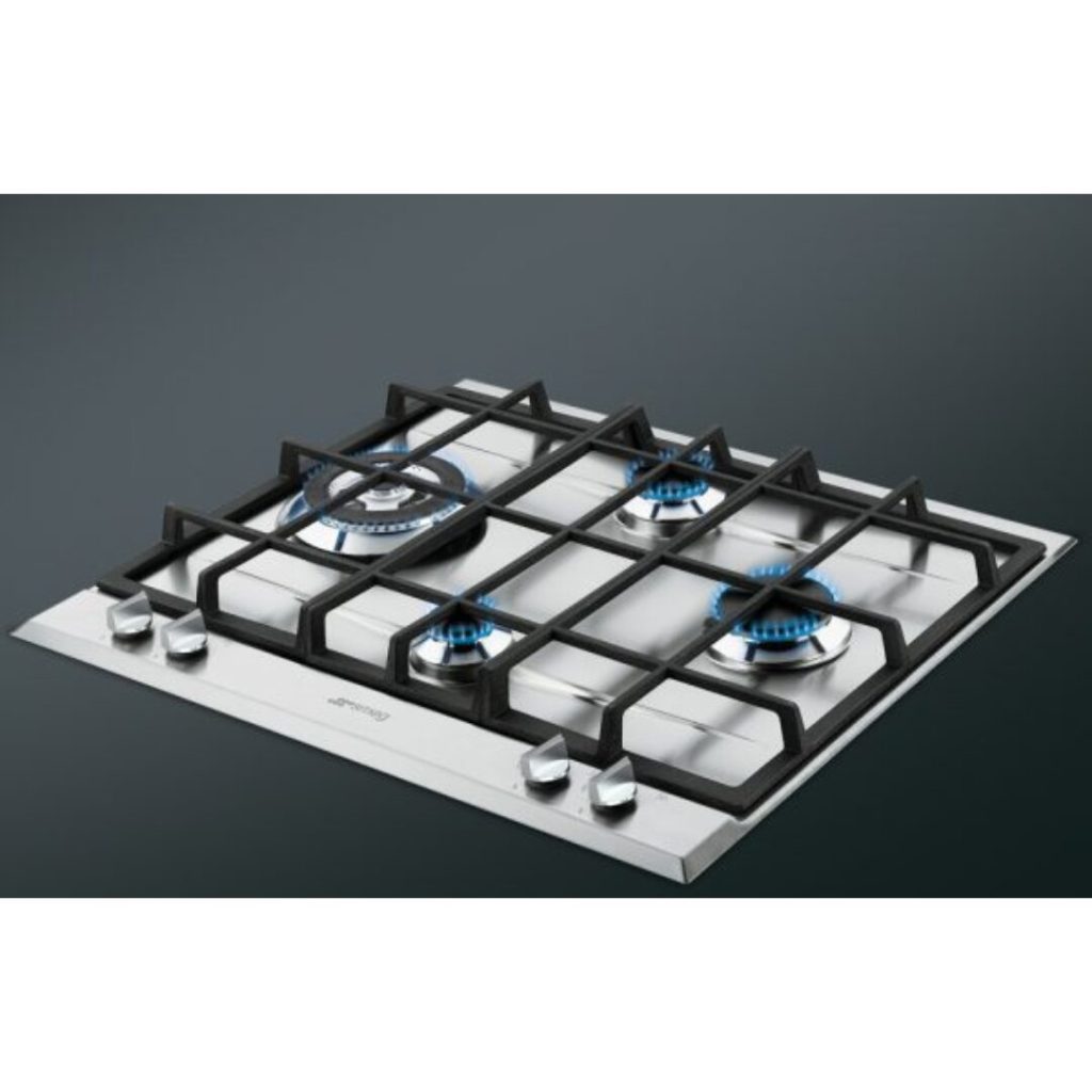 Piano Cottura SMEG 4 Fuochi a gas 60 cm - P261XGH
