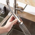 Miscelatore da cucina Anaconda con doccetta estraibile a molla cromato