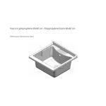 Mobile lavatoio Garden 60x60 cm 2 ante colore bianco