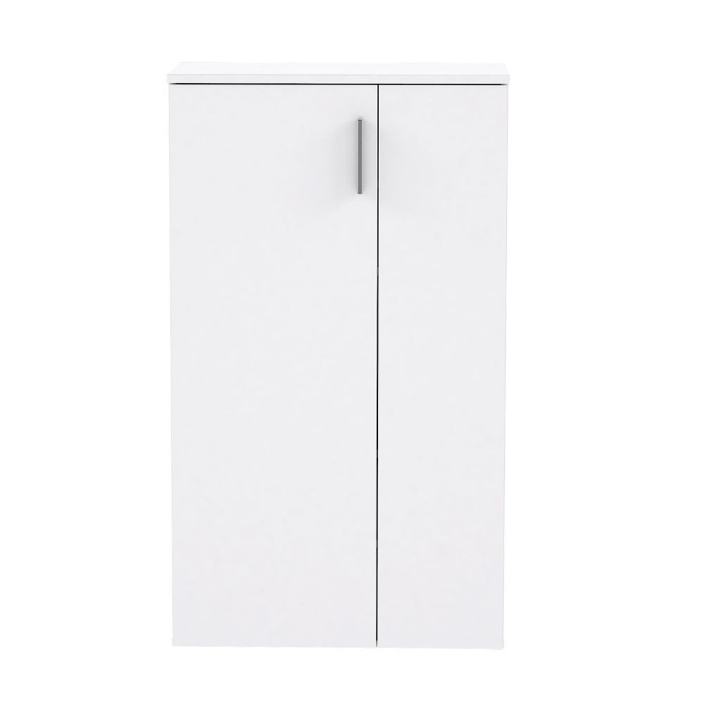 Mobile multiuso Lucio 2 ante H 120cm. colore bianco