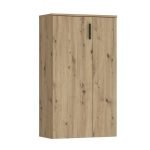 Mobile multiuso Lucio 2 ante H 120cm. colore rovere