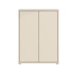 Mobile multiuso Medea 2 ante colore cashmere 74.5x34.9xH 99.1 cm.