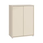 Mobile multiuso Medea 2 ante colore cashmere 74.5x34.9xH 99.1 cm.