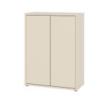 Mobile multiuso Medea 2 ante colore cashmere 74.5x34.9xH 99.1 cm.