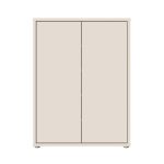 Mobile multiuso Medea 2 ante colore cashmere 74.5x34.9xH 99.1 cm.