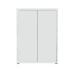 Mobile multiuso Medea 2 ante colore grigio chiaro 74.5x34.9xH 99.1 cm.