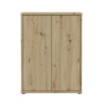 Mobile multiuso Medea 2 ante colore rovere 74.5x34.9xH 99.1 cm.