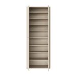 Mobile multiuso Medea 4 ante colore cashmere 74.5x34.9xH 191.9 cm.
