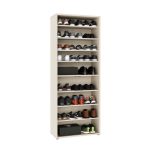 Mobile multiuso Medea 4 ante colore cashmere 74.5x34.9xH 191.9 cm.