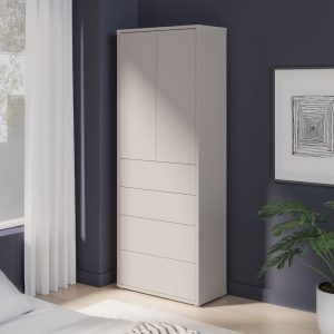 Mobile multiuso Medea 4 cassetti e 2 ante colore cashmere
