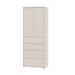 Mobile multiuso Medea 4 cassetti e 2 ante colore cashmere