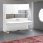 Mobile multiuso Nitro con letto a scomparsa e scrivania estraibile