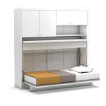 Mobile multiuso Nitro con letto a scomparsa e scrivania estraibile