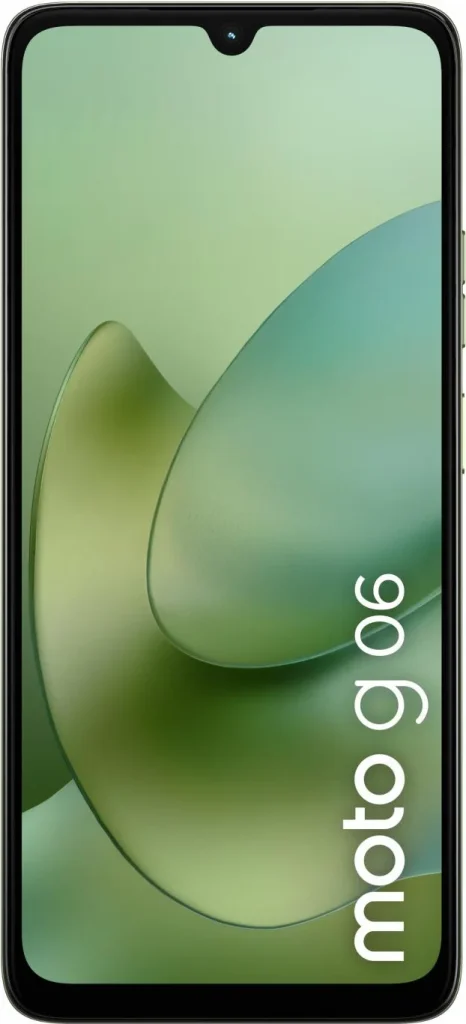 Motorola Moto G06 Smartphone 6.9" RAM 8 GB Memoria 256 GB Risoluzione 50 MP Batteria 5200 mAh Sistema Android colore Verde