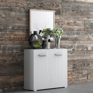 Multiuso Mini Viareggio 90 cm 2 ante Bianco Frassinato