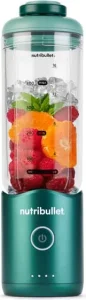 Nutribullet Frullatore con Bicchiere Capacità 0,60 Litri Lame in Acciaio colore Verde Flex - NBP013GR