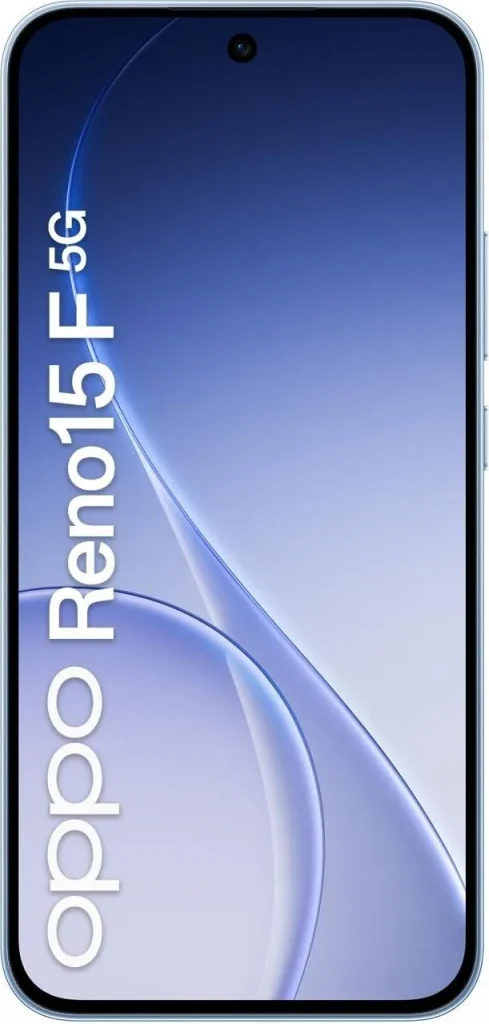 OPPO Reno15 F 5G AI Smartphone, Tripla fotocamera 50+8+2MP, Selfie 50MP, Display 6.57” 120HZ AMOLED FHD+, 6500mAh, RAM 8GB(Esp2GB/4GB/8GB)+ROM 256GB [Versione Italia], Aurora Blue