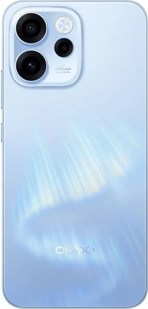 OPPO Reno15 F 5G AI Smartphone, Tripla fotocamera 50+8+2MP, Selfie 50MP, Display 6.57” 120HZ AMOLED FHD+, 6500mAh, RAM 8GB(Esp2GB/4GB/8GB)+ROM 256GB [Versione Italia], Aurora Blue