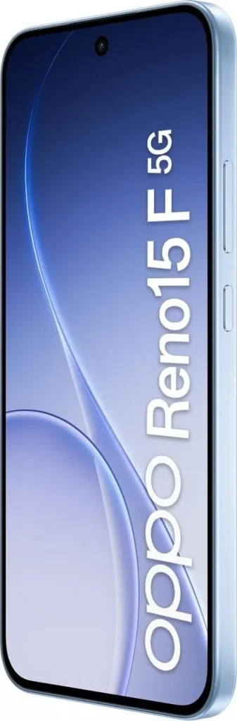 OPPO Reno15 F 5G AI Smartphone, Tripla fotocamera 50+8+2MP, Selfie 50MP, Display 6.57” 120HZ AMOLED FHD+, 6500mAh, RAM 8GB(Esp2GB/4GB/8GB)+ROM 256GB [Versione Italia], Aurora Blue
