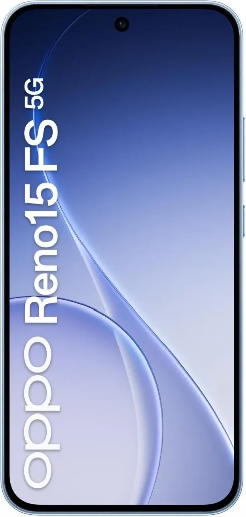 Oppo Reno15 FS 5G AI Smartphone 6.6" RAM 8 GB Capacità 512 GB Fotocamera Tripla 50 MP Android 16.0 colore Aurora Blue