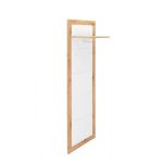Pannello appendiabiti Wien 43 da ingresso rovere bianco