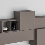 Parete attrezzata Tromen 260 cm. tortora MTV234475