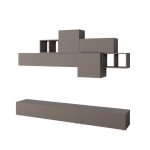 Parete attrezzata Tromen 260 cm. tortora MTV234475