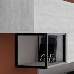 Parete attrezzata Tronador 260 cm. tortora e ancient white MTV234464