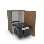 Pattumiera Free Jazz 45 ad estrazione frontale 41 LT