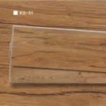 Pavimento in SPC 1220x181x5.0 mm. colore effetto legno ciliegio