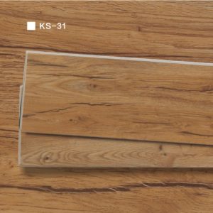 Pavimento in SPC 1220x181x5.0 mm. colore effetto legno ciliegio