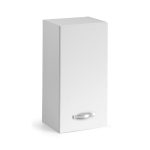 Pensile cucina 40x32x72H cm. con anta bianco frassinato