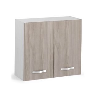 Pensile cucina 80x32x72H cm. 2 ante olmo