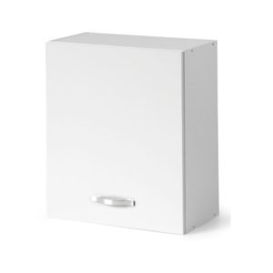 Pensile scolapiatti 60x32x72H cm. colore bianco frassinato