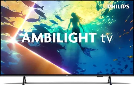 Philips Smart TV 55 Pollici Display LED 4K Ultra HD Sistema Operativo Titan OS Classe E - 55PUS8010/12