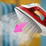 Philips Ferro da Stiro a Vapore Potenza 2000 Watt Piastra Antiaderente colore Rosso e Bianco - DST2010/40 Serie 2000