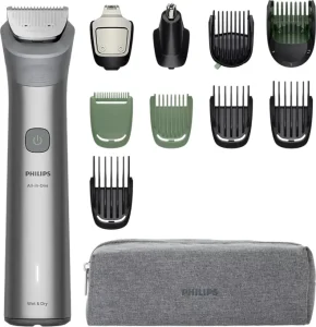 Philips Rifinitore Viso e Corpo All-in-One Trimmer 11 in 1 con Lama in Acciaio Auto-affilante serie 5000 - MG5941/15