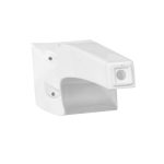 Piede in plastica colore bianco 9.5x20 H cm.