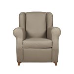 Poltrona Ebro eco nabuk tortora moxart 8