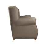 Poltrona Ebro eco nabuk tortora moxart 8