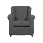 Poltrona Ebro tessuto grigio monaco 15