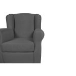 Poltrona Ebro tessuto grigio monaco 15