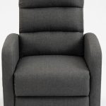 Poltrona alzapersona Lorena un motore in tessuto grigio