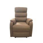 Poltrona relax Futura Mozart Taupè manuale 8 punti di massaggio