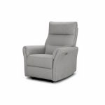 Poltrona relax Softwave recliner elettrico in tessuto G268 grigio