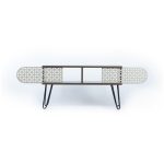 Porta TV Illia noce 106x30x48H MT190111