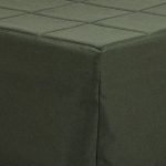 Pouf letto singolo pieghevole Vega tessuto colore verde scuro