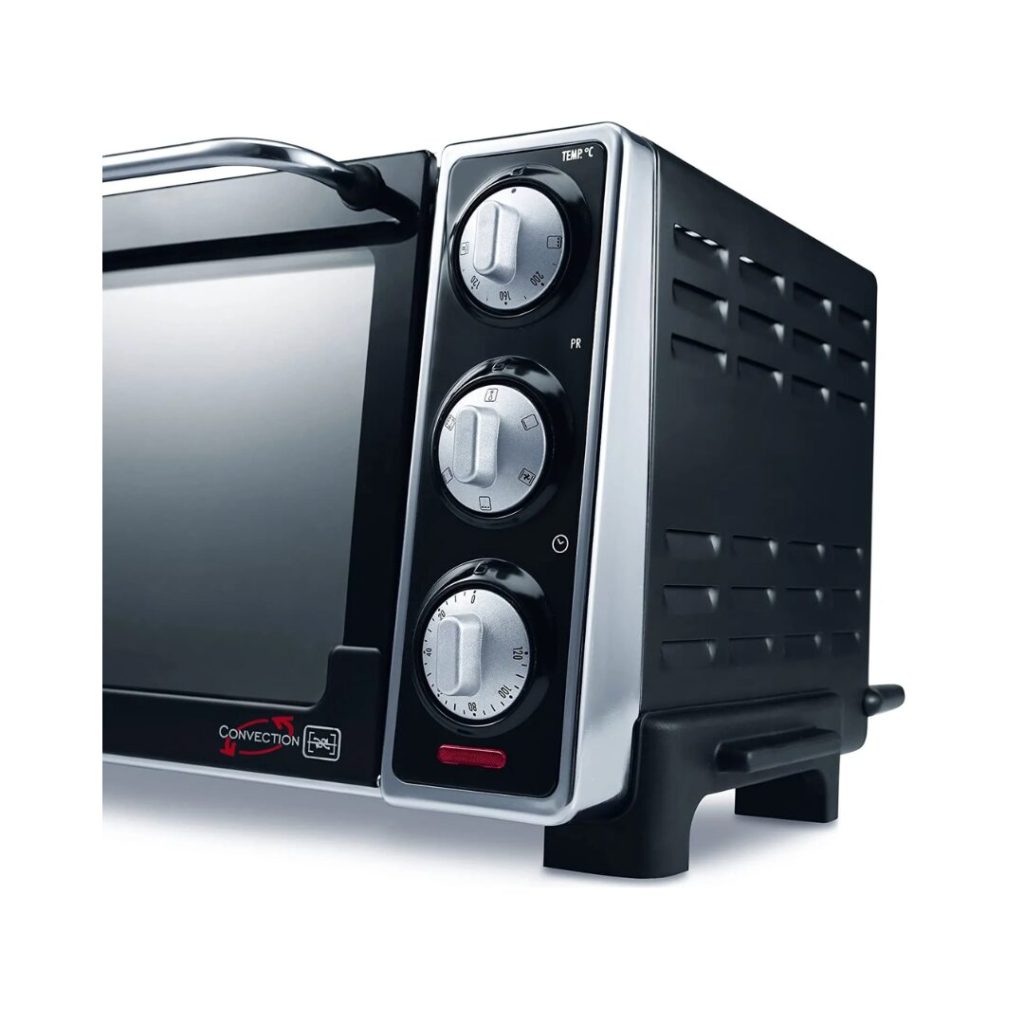 Forno Elettrico Ventilato DE LONGHI  20 Litri 1300 Watt Timer e Termostato - EO 20792